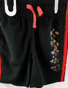 Disney Shorts Boys XS Mickey Mouse Black, White & Red - Picture 1 of 11