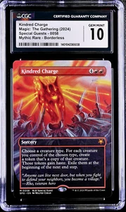 MTG Magic the Gathering Bloomburrow Special Guests Kindred Charge CGC 10 POP 2 - Picture 1 of 4