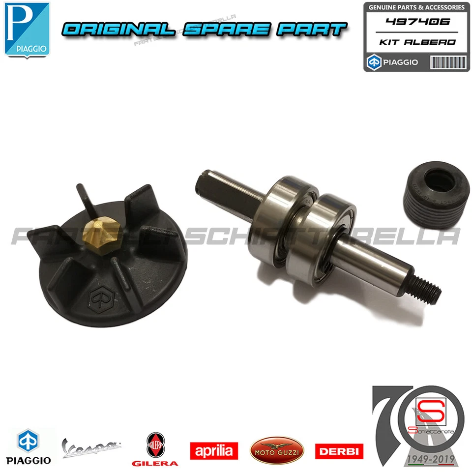 Kit Revisione Pompa Acqua Originale Piaggio Nrg Quartz Zip Sp Gilera Dna Runn... - Immagine 1 di 1