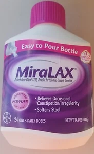 Miralax Powder Laxative 24 Once Daily Doses 14.4 Oz. - Picture 1 of 3