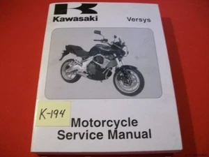MANUALES DE SERVICIO Y MONTAJE DE MOTOCICLETAS KAWASAKI VERSYS #99924-1369-31 2007-2008 - Imagen 1 de 8