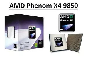 AMD Phenom X4 9850 Quad Core Processor 2.5 GHz, Socket AM2/AM2+, 125W CPU - Picture 1 of 5