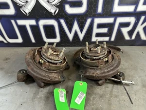2007 SUBARU IMPREZA  WRX TR SPINDLE KNUCKLE  HUB REAR LEFT AND RIGHT OEM - Picture 1 of 14