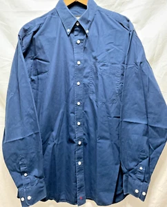 RESISTOL Rodeo Gear Langarm Hemd mit Knöpfen dunkelblau Herren Größe Medium Baumwolle - Bild 1 von 19