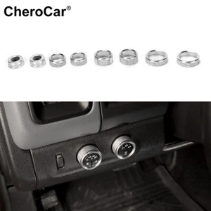 8X Anillo de ajuste de cubierta de perilla de interruptor de medios de radio de CA para Chevy Colorado/Canyon 14+ - Imagen 1 de 10