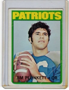 1972 Topps Football #65 Jim Plunkett Rookie Card - Picture 1 of 2