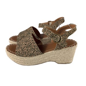 Las mejores ofertas en Tacones de Esparto Estampado de Animales para Mujer  | eBay