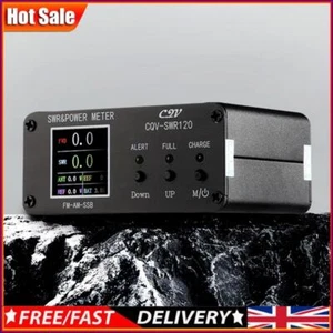 CQV-SWR120 Mini SWR Meter 1.8-54Mhz FM-AM-SSB SWR Power Standing Wave Meter 120W - Zdjęcie 1 z 12