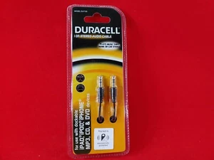 Duracell DU7105 Cavo audio stereo jack 3,5 mm - Nero - 10 piedi di lunghezza... Nuovo!! - Foto 1 di 8