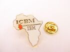 Pins Pins Pin Badge IBM-  AFRIQUE-ICBM -CONCESSIONNAIRE-  INFORMATIQUE-