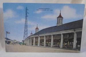 French Market New Orleans Louisiana Vintage Postcard Unused . - Imagen 1 de 2
