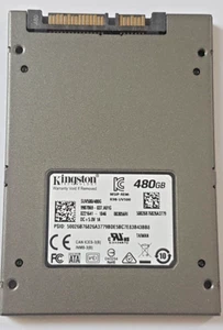 480GB SATA III Kingston Ssdnow UV500 SUV500 / 480G 3D-NAND Tlc 2.5" Disco Duro - Picture 1 of 1
