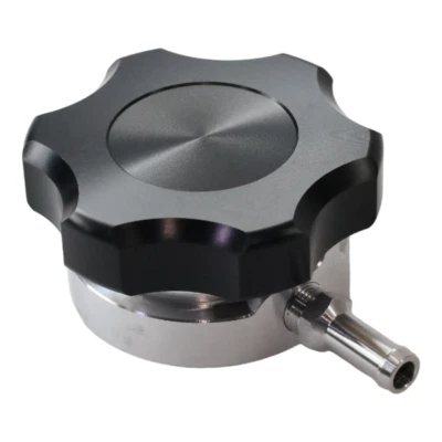 Billet Aluminum Weld-On Radiator Filler Neck 42mm With Radiator Cap 36PSI 2.5BAR - Image 1 of 4