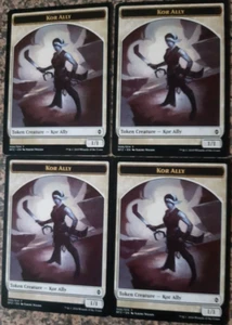 MTG - 4 x Kor Ally - Token Kreatur - Kampf um Zendicar Magic die Versammlung - Bild 1 von 1