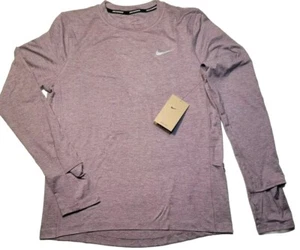 Nike Running Women's Dri-FIT Element Long Sleeve Shirt Small CU3277-536 FREE SHP - Picture 1 of 9