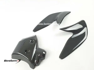 Yamaha YZF R1 2009 - 2014 100% Carbon Fiber Main Frame Side Panel Insert Twill - Picture 1 of 3