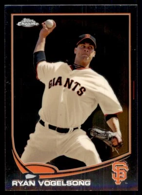 Tarjetas de béisbol 2013 Topps cromadas Ryan Vogelsong #67 Foto 1 de 2