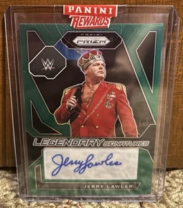2024 Panini Prizm WWE Jerry Lawler - Legendary Signatures Green Auto - #LS-JLW - Picture 1 of 2