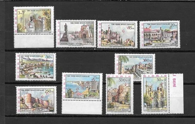 Chipre N 1975 Definitivo 10V Set ESPECIMENTO ORNEK MNH ** (R426) Foto 1 de 2