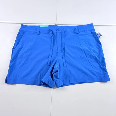 Reel Legends Shorts Womens PXL XL Daphne Blue Performance Outdoor UPF 50 Stretch - Image 1 of 4