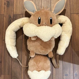 Pokémon Center Penny’s Eevee Backpack US Version | Plush Button Japan Limited - Picture 1 of 5
