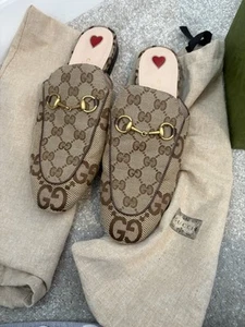 Gucci Princetown GG Mules - Picture 1 of 6