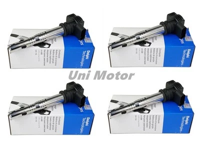 07K905715F 4 pcs OEM Delphi Ignition Coils for AUDI A4 Q5 Quattro 2.0 2005-2015 - Image 1 of 3