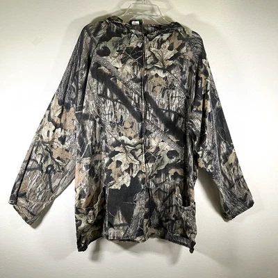 Vintage Mossy Oak Lightweight Thin Camo Hunting Shirt Men’s Large Made in USA - Image 1 of 4