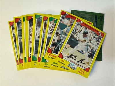 1982 Topps Drakes Big Hitters Baseball Complete Set (33) Cards MINT Rose Brett - Image 1 of 3