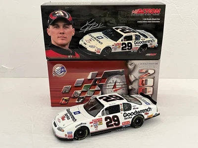 Kevin Harvick #29 GM Goodwrench/Negro 2001 Monte Carlo Acción Escala 1:24 Diecast Foto 1 de 4
