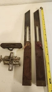 2 Stanley Sweetheart T-Bevel Squares + Level & Plane Part? - Picture 1 of 6