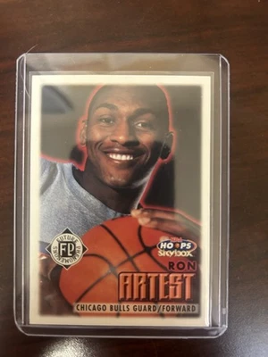 1999-00 Skybox NBA Hoops Ron Artest Rookie RC #166 - Chicago Bulls - Image 1 of 2