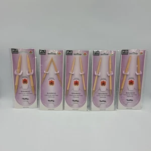 Tulpe Rundstricknadeln Menge 5 US #7 8 10 10,5 & 11 Hergestellt in Japan Neu - Bild 1 von 8