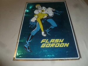 VINTAGE 1972 FLASHBACKS FLASH GORDON COMIC BOOK POSTER MYLAR FOIL RARE 30" X 21" - Picture 1 of 9