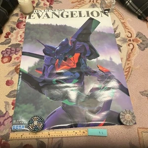 Sega Gainax Neon genesis evangelion Anime japan promotional poster US SELLER HTF - Picture 1 of 1