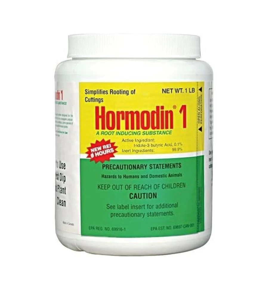 Hormona de enraizamiento Hormodin #1 induce el crecimiento de las raíces tarro de 1 lb por OHP Foto 1 de 1