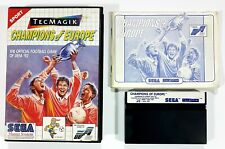 ©1992 SEGA Master System CHAMPIONS OF EUROPE Pal OVP Fussball/Soccer/Retro