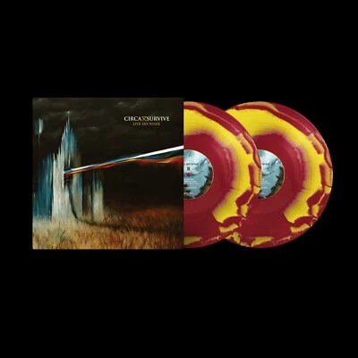 Circa Survive - Live Sky Noise 2xLP Livestream Variant Red/Yellow Marble Vinyl - Image 1 of 2