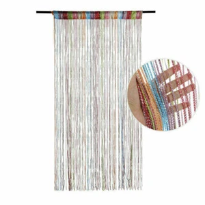 String Curtain Panels ~ Door Fly Screen & Room Divider ~ Voile Net Curtains - Picture 1 of 19