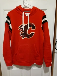 Calgary Flames Fanatics Branded Team Alternate Pullover Hoodie vintage logo Sm - Picture 1 of 7