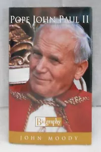 Papst Johannes Paul II. von John Moody (1997 Hardcover) Erstausgabe A&E Biographie - Bild 1 von 1