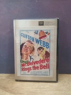 Mr. Belvedere Rings The Bell (DVD) Clifton Webb Hugh Marlowe Joanne Dru - Image 1 of 3