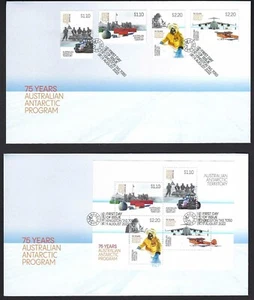 2022 AAT 75th Anniversary Australian Antarctic Program FDC First Day Cover - Foto 1 di 1