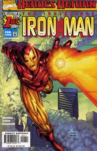 IRON MAN 1 Vol 3 Heroes Return Kurt Busiek Sean Chen Return 1998 - Picture 1 of 1