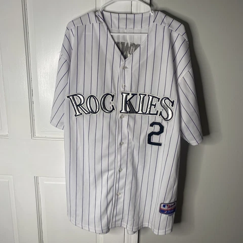 MAJESTIC Authentic Collection TROY TULOWITZKI COLORADO ROCKIES Jersey Size 56 Cover