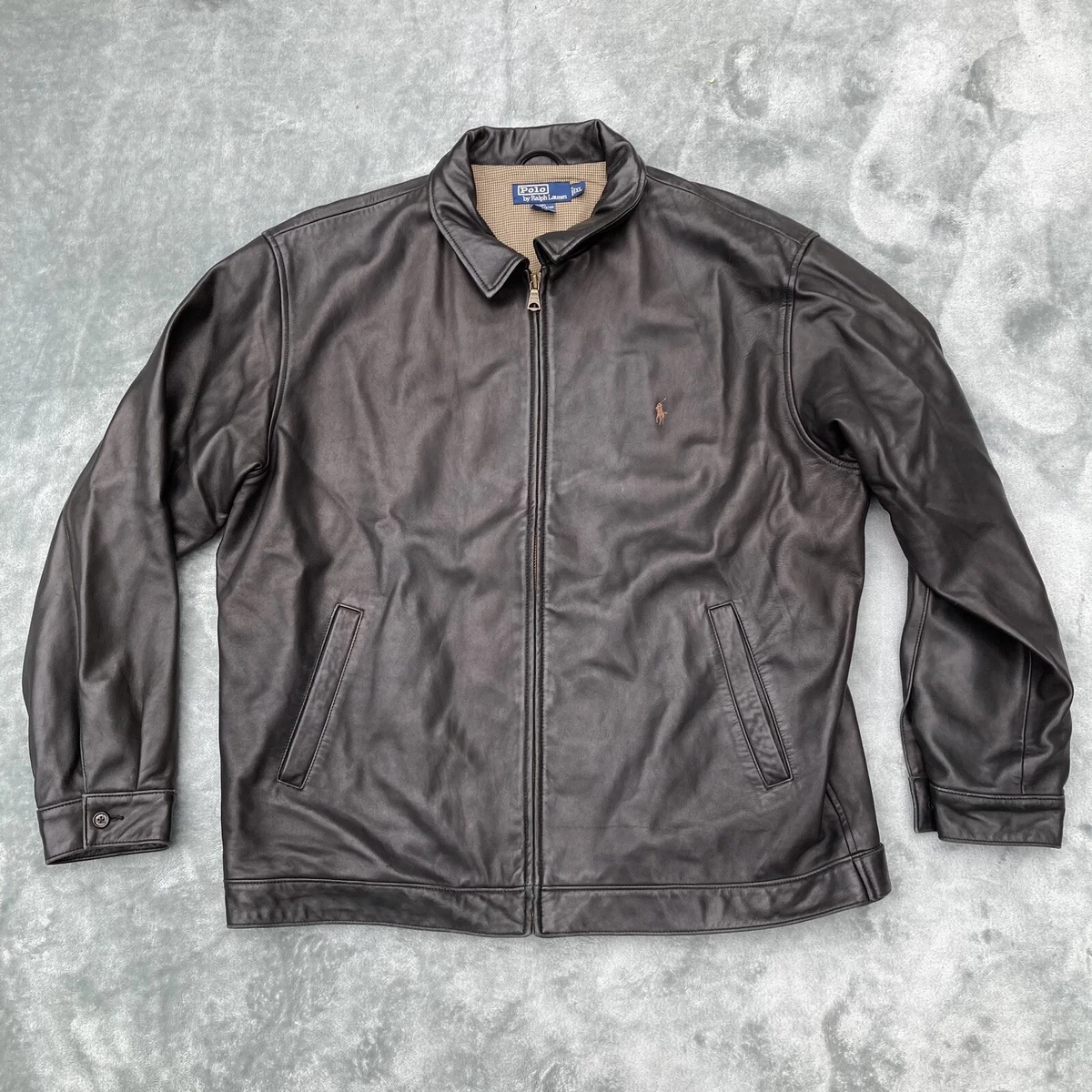 Polo Ralph Lauren Leather Vintage Outerwear Coats & Jackets for