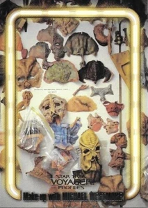 Star Trek Voyager Profiles Skybox 1998 Makeup Michael Westmore WM5 Pin Ups - Picture 1 of 2