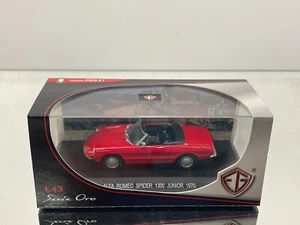 EDISON EG 805321 ALFA ROMEO SPIDER 1300 JUNIOR 1970 -RED 1:43- GOOD IN BOX - Imagen 1 de 9