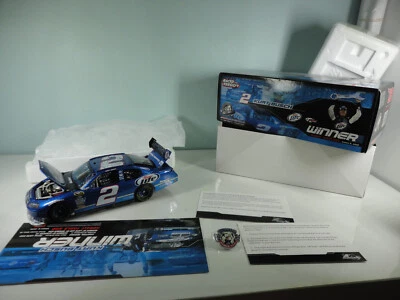 Cargador de acción NASCAR 2009 Kurt Busch #2 Miller Lite Atlanta Win 1:24 Kobart Foto 1 de 4