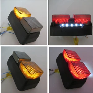 Smoke Led Tail Light Brake Turn Signal For Honda RC51 RVT1000R/VTR-SP1/VTR-SP2 - Picture 1 of 12